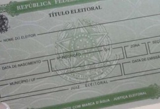 Mais de 15,5 mil títulos eleitorais são cancelados na Paraíba, diz TSE