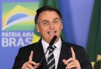 O  presidente Jair Bolsonaro, participa da solenidade de assinatura da medida provisória da liberdade econômica.