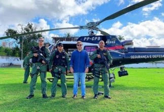 PERÍODO JUNINO: Corpo de Bombeiros da PM faz simulação de resgate aéreo - VEJA VÍDEO