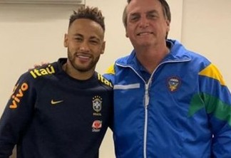 ENCONTRO: Presidente visita Neymar em clínica de Brasília