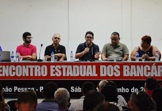 Bancários paraibanos debatem economia, conjuntura política e reforma da Previdência em Encontro Estadual 