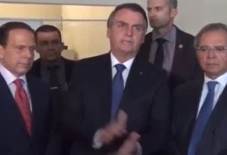 Bolsonaro encerra entrevista ao ser questionado sobre situação de Moro - VEJA VÍDEO