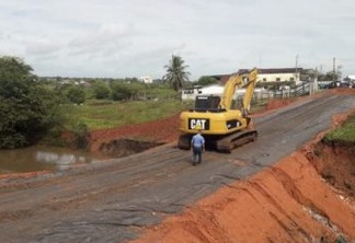 Desvio na rodovia entre Santa Rita e Cruz do Espírito Santos é Liberada para tráfego de veículos
