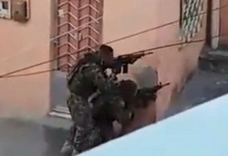 Vídeo de tiroteio que viralizou nas redes é gravação de série policial - ASSISTA