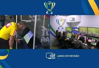 CBF altera árbitros do VAR para Flamengo x Athletico