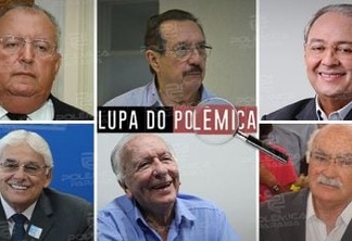LUPA DO POLÊMICA: 56 ex-deputados estaduais recebem aposentadoria especial na Paraíba - VEJA TABELA COMPLETA