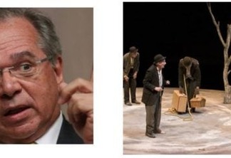No teatro da vida, Paulo Guedes está esperando por Godot - Por Júnior Gurgel