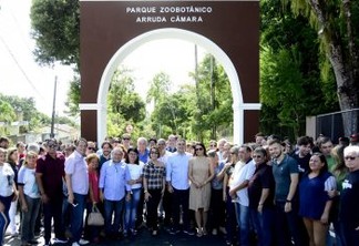 Luciano Cartaxo entrega primeira etapa do Novo Parque da Bica no aniversário da Capital