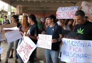 Ato pela Amazônia reúne manifestantes em João Pessoa