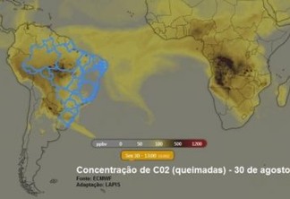 Fumaça da África chega ao Nordeste e eleva poluição do ar a nível crítico