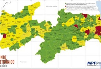 MPF lança mapa do ponto eletrônico nas unidades de saúde da Paraíba
