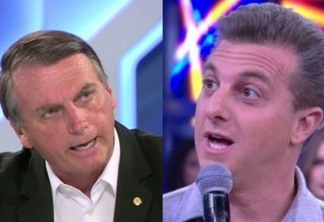 Bolsonaro dá indireta a Huck sobre jatinho: 'vou mostrar o que você fez'
