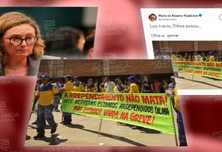 FAKE NEWS?: Maria do Rosário utiliza foto de 2011 para forjar apoio de categorias a Dilma Rousseff