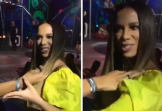Vídeo mostra Anitta dando tapa na mão de fã que puxou seu cabelo; assista