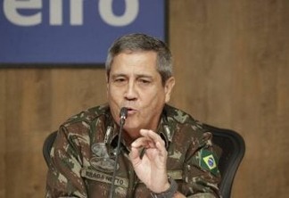 General Braga Netto diz que 'homens armados de fuzil não podem ser vistos como uma situação normal'