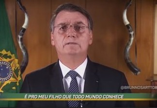 Bolsonaro canta Xibom Bombom