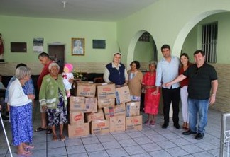 Creci-PB faz doação de donativos para Instituto São Vicente de Paulo, em CG