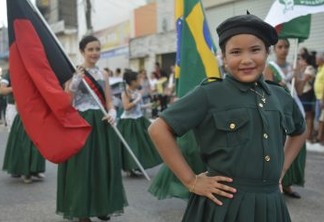 No dia da Independência do Brasil, Santa Rita realiza desfile cívico