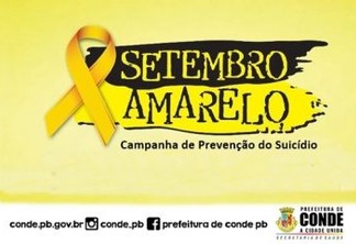 CAPS de Conde promove ações especiais em alusão ao Setembro Amarelo