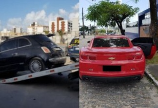 OSTENTAÇÃO E CLONAGEM: PRF e PM realizam ação conjunta e recuperam Camaro 'placa fria' e mais dois carros - VEJA VÍDEO