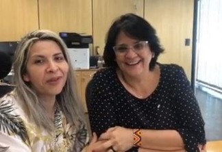 Ministra Damares Alves anuncia vinda à Paraíba para discutir proteção de mulheres e crianças; VEJA VÍDEO