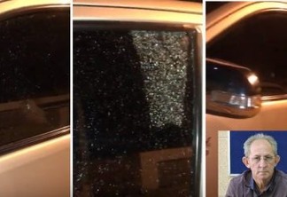 Vereador sofre atentado e tem carro alvejado por tiros a caminho de sessão em Livramento - VEJA VÍDEO