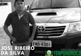 José Ribeiro, ex-prefeito de Itapororoca, morre aos 63 anos