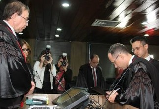 Juiz federal Rogério Abreu toma posse como membro efetivo da Corte do TRE-PB
