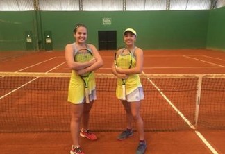 Jovens campeãs de tênis chegam à Paraíba para temporada de treinamentos