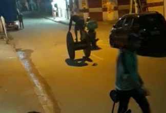 Imagens fortes: homem cai de carretilha de madeira e explode granada que estava no bolso - VEJA VÍDEO