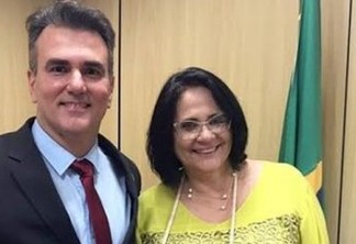 'Deixem ele cuidando do Brasil', diz Damares Alves sobre Sérgio Queiroz disputar PMJP em 2020