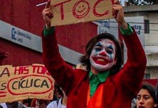Coringa vira símbolo das manifestações no Chile