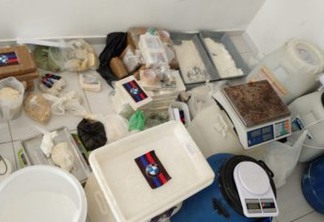 A QUÍMICA DO MAL: Polícia Militar desarticula laboratório de cocaína em casa de veraneio na Grande João Pessoa