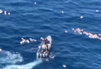 Traficantes resgatam policiais após perseguição em alto mar e acabam presos
