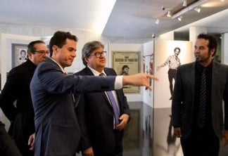 Veneziano e João Azevedo prestigiam exposição em homenagem a Jackson do Pandeiro em Brasília