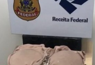 Paraguaio é preso com mais de um quilo de cocaína em bunda fake