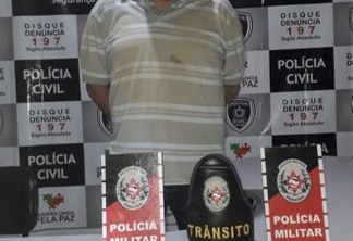 Pai é preso e filho apreendido após perseguição policial em Catolé do Rocha