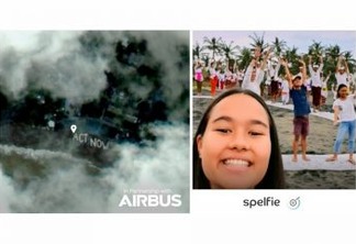 Aplicativo promete selfies tiradas com imagens de satélites em órbita