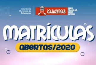 Secretaria de Educação de Cajazeiras dá continuidade a matrículas de alunos na rede municipal