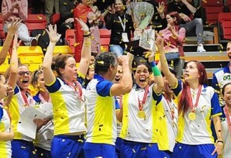 Seleção feminina surda do Brasil conquista título mundial na Suíça