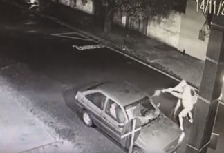 Câmera flagra homem sendo executado dentro de carro - VEJA VÍDEO