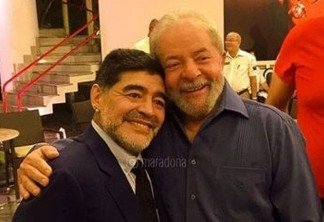 ‘HOY SE HIZO JUSTICIA’: Maradona comemora liberdade de Lula