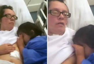 Mulher acorda do coma para amamentar filha