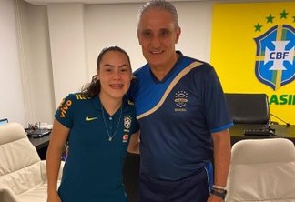 NOVA PROMESSA PARA O BRASIL: Jogadora paraibana, Joyce Andrade, é destaque na seleção feminina de futebol