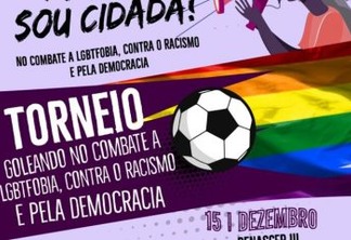 Torneio de futebol feminino promove combate a LGTFobia e racismo