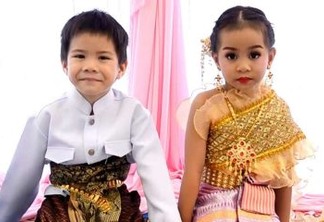 SUPERSTIÇÕES: Gêmeos de 6 anos se casam para quebrar feitiço - VEJA VÍDEO