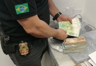 Polícia Federal apreende notas de euro em casa de um dos alvos da Calvário; VEJA VÍDEO