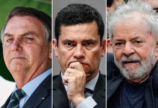 PESQUISA VEJA/FSB: se eleições presidenciais fossem hoje, Lula perderia para Bolsonaro ou Sérgio Moro no 2º turno