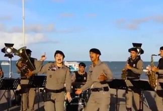 Polícia Militar da Paraíba viraliza nas redes sociais após gravar vídeo de 'boas festas' - VEJA VÍDEO