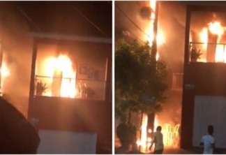 Transformador explode e causa incêndio em residência no sertão da Paraíba - VEJA VÍDEO